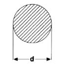 Rundstab Aluminium Natur (unbehandelt)