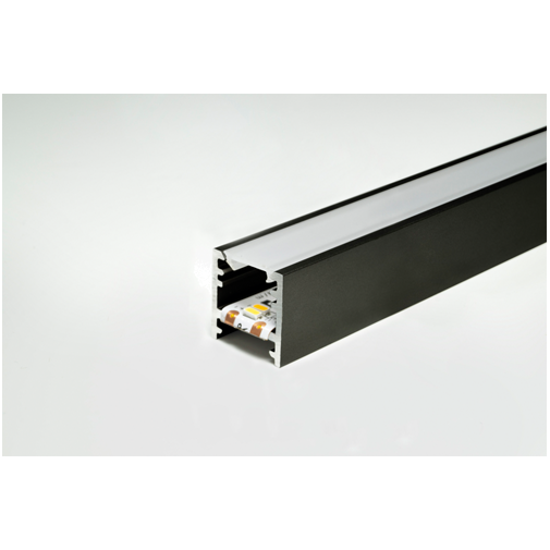 LED Leuchtenprofil Bali schwarz Länge: 2500mm
