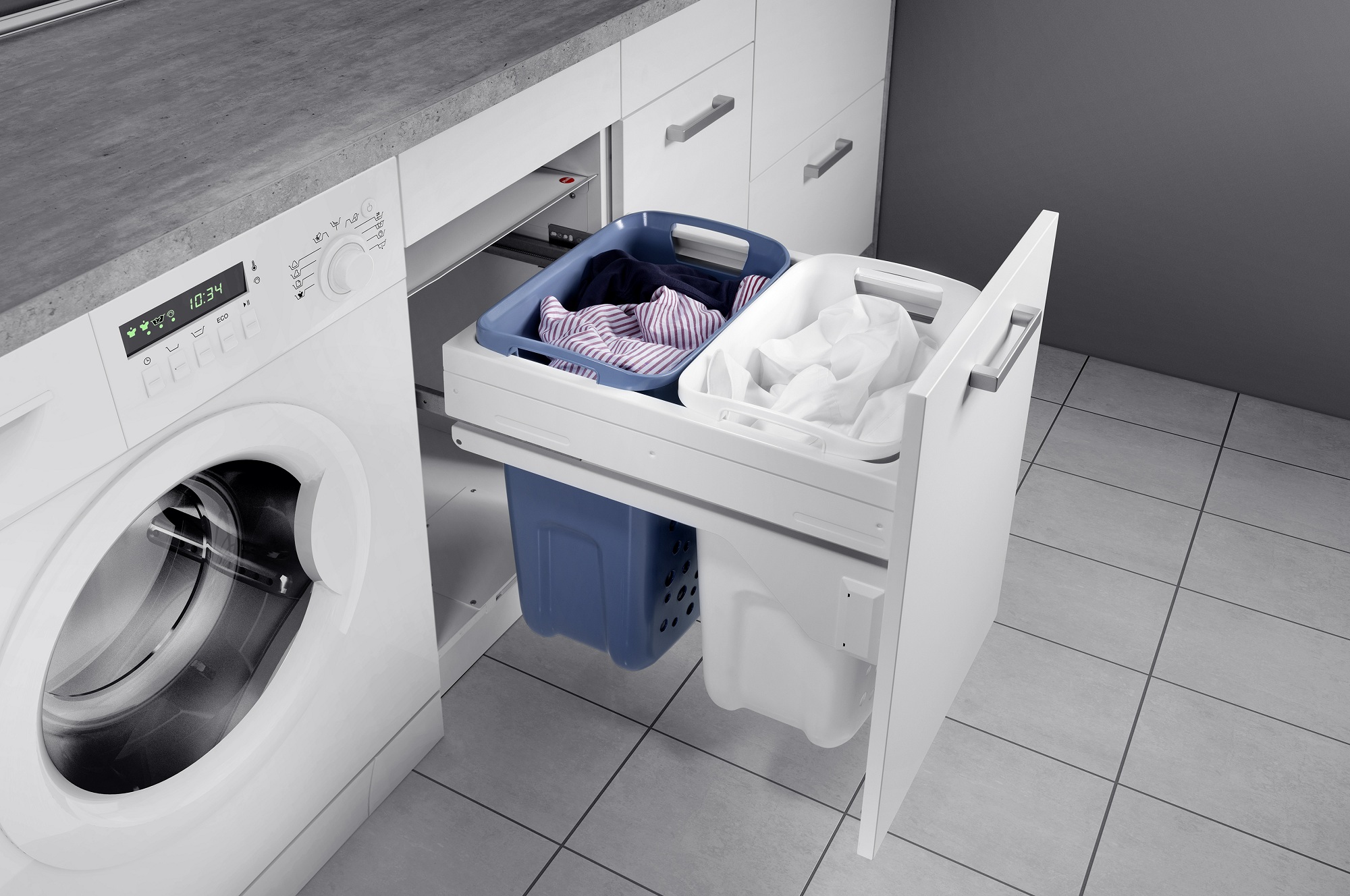 Hailo - Wäscheauszug LaundryCarrier - 45cm