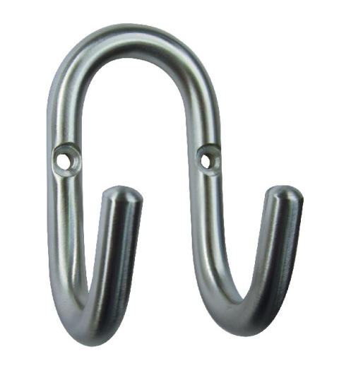 Garderobenhaken Edelstahl, sichtbare Montage