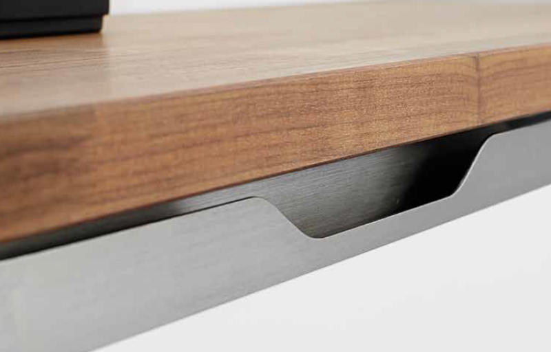 griffleisten Griffleisten Parallel, Aluminium E-Finish